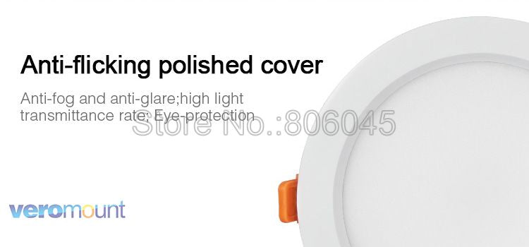 Milight 15W LED Downlight IP54 Waterproof AC86-265V RGB+CCT Dimmable Reccessed Light FUT069 WiFi Compatible 2.4G Wireless Remote