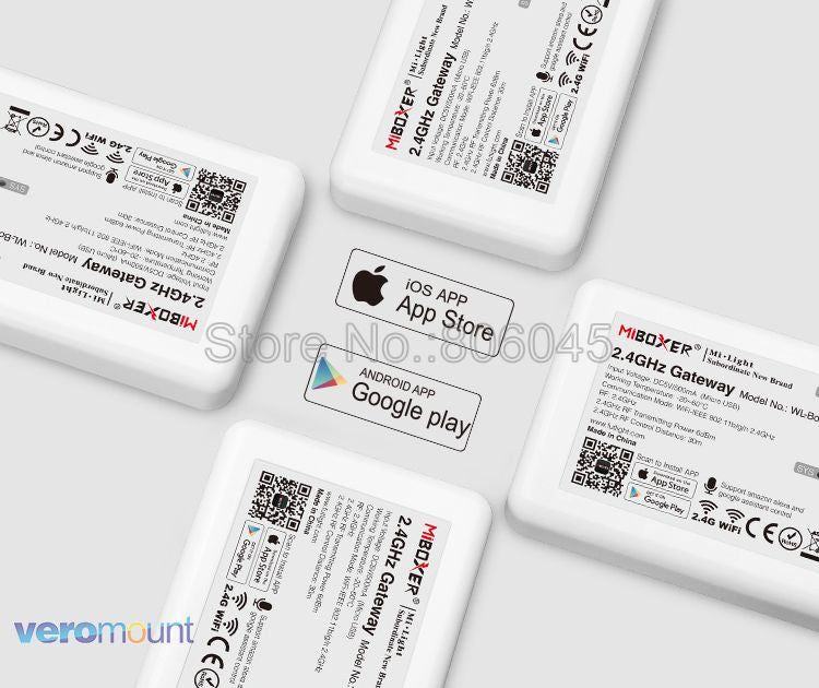 Milight 15W LED Downlight IP54 Waterproof AC86-265V RGB+CCT Dimmable Reccessed Light FUT069 WiFi Compatible 2.4G Wireless Remote