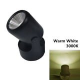 High quality Dimmable Rotating LED Downlights Surface Mounted adjustment COB AC85-265V 5W 10W 15W LED Ceiling Lamp Spot lights