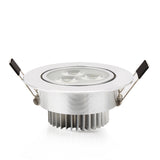 10pcs/lot 3W LED Downlight Spotlight Recessed Ceiling Lamps Dimmable Pendant Spot Light Led Lamp Cold White/Warm White 110V/220V