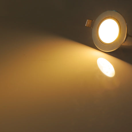 10pcs/lot 3W LED Downlight Spotlight Recessed Ceiling Lamps Dimmable Pendant Spot Light Led Lamp Cold White/Warm White 110V/220V