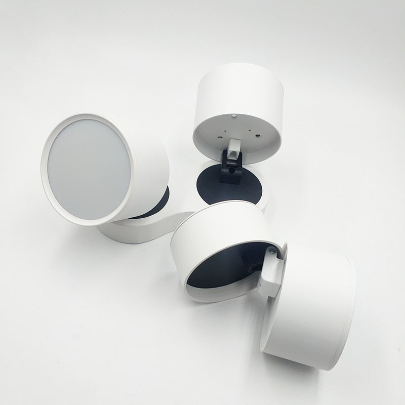 Dimmable Folding Rotating LED Downlights 7W 10W 15W 20W 30W  COB LED Ceiling Spot Lights AC85~265V LED Ceiling Lamps Indoor Light