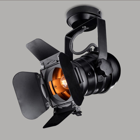 E27 Vintage celling iron lamp Industrial Light Retro Lamp Adjustable 4 Leaf for Clothes store Coffee Bar Loft style Fixture DA