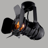 E27 Vintage celling iron lamp Industrial Light Retro Lamp Adjustable 4 Leaf for Clothes store Coffee Bar Loft style Fixture DA