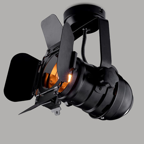 E27 Vintage celling iron lamp Industrial Light Retro Lamp Adjustable 4 Leaf for Clothes store Coffee Bar Loft style Fixture DA