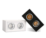 White Black High quality Surface Mounted adjustment LED COB dimmable Downlights 10W 15W 20W 30W LED Ceiling Lamp Spot