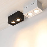 White Black High quality Surface Mounted adjustment LED COB dimmable Downlights 10W 15W 20W 30W LED Ceiling Lamp Spot