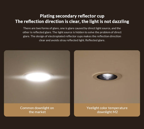 Smart downlight and Smart Downlight M2 Ceiling Down Light Mesh Edition to Mi home App smart Control