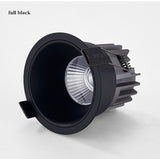 Dimmable recessed LED downlights 7W 10W 12W COB LED Ceiling lamp Spot lights lampnarrow side opening LED lamp indoor lighting