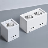 Super Brightness 1pcs  AC 85-230V Square Surface Mounted LED COB Dimmable Downlights 10W 12W 20W 24W LED Ceiling Lamp Spot Light