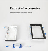 LED Downlight 1pcs Panel light Dimmable Recessed led downlight 12W 18W 24w 36w Square LED Spot light led ceiling lamp AC110V 220V