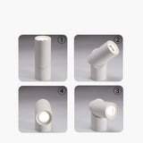 Dimmable Rotating LED Downlights 10W 15W 20W COB LED Ceiling Spot Lights AC110-220V LED Warm Cold White Indoor Lighting