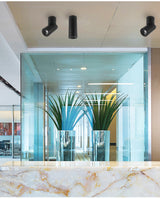 Dimmable Rotating LED Downlights 10W 15W 20W COB LED Ceiling Spot Lights AC110-220V LED Warm Cold White Indoor Lighting