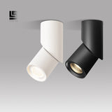 LED Ceiling Spotlight Surface Mounted Downlight 5W 7W 12W White/Black for Living Home Commercial Lighting New Design