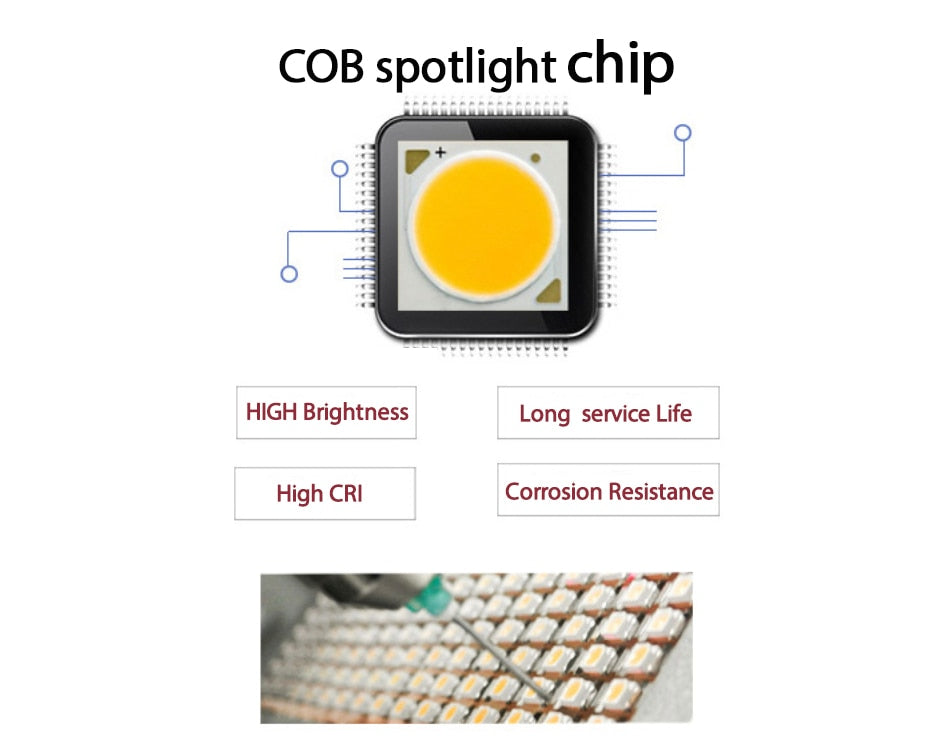 Copper Surface Mounted Ceiling Downlight 7W LED Ceiling Spot Light for Living Room Bedroom Corridor Spot Light Home Fixture