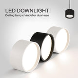 Surface Mounted LED Downlight 5W 7W 9W 12W 15W Ceiling Lamps Ultra Thin Driverless COB led spot light 85-240V Ceiling Lighting