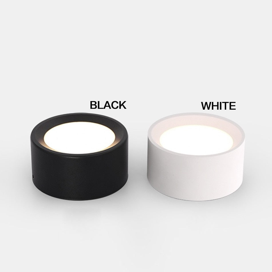 Surface Mounted LED Downlight 5W 7W 9W 12W 15W Ceiling Lamps Ultra Thin Driverless COB led spot light 85-240V Ceiling Lighting