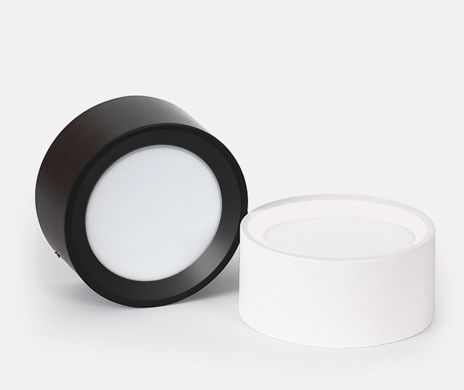 Surface Mounted LED Downlight 5W 7W 9W 12W 15W Ceiling Lamps Ultra Thin Driverless COB led spot light 85-240V Ceiling Lighting