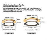 Dimmable LED downlight 5W 7W 9W 12W led spotlight AC220V 110V led recessed ceiling lamp Indoor Lighting For home illumination