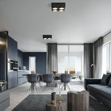 Square LED Wall Mounted Downlight COB Spot light Ceiling Lamp Surface Mounted Downlight decoration Ceiling Lamp 220V