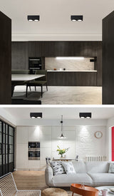 Square LED Wall Mounted Downlight COB Spot light Ceiling Lamp Surface Mounted Downlight decoration Ceiling Lamp 220V