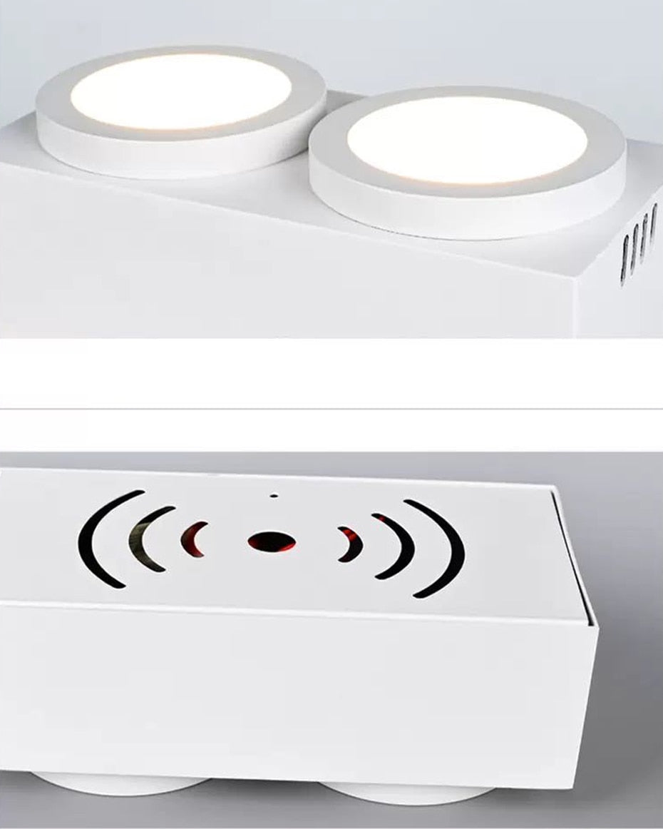 Square LED Wall Mounted Downlight COB Spot light Ceiling Lamp Surface Mounted Downlight decoration Ceiling Lamp 220V