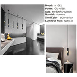 Led Downlight Long Tube Surface Mounted Gu10 Replaced Modern Aluminum LED Spotlight Living Room kItchen Store Hotel Indoor Lamp