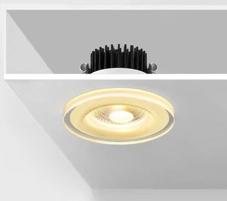 LED Ceiling light recessed downlight 5w 7w 9w 12w three colors Indoor Living room foyer Modern lamp For Home lighting