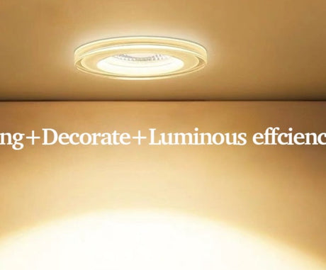 LED Ceiling light recessed downlight 5w 7w 9w 12w three colors Indoor Living room foyer Modern lamp For Home lighting
