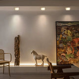 New Square Dimming LED Crystal Downlight LED Ceiling Spot Light Gold/Chrome recessed lamp kitchen Lighting for home decoration