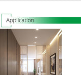 White Ceiling LED Recessed Downlight 7W 12W 18W Dimmable Spot Down Light Aluminum AC Kitchen Lamp COB Foyer Lighting Round Lamp