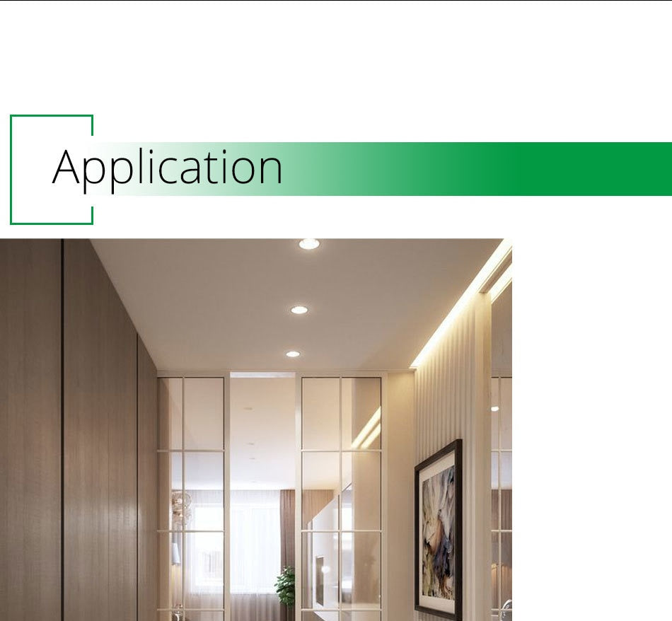 White Ceiling LED Recessed Downlight 7W 12W 18W Dimmable Spot Down Light Aluminum AC Kitchen Lamp COB Foyer Lighting Round Lamp