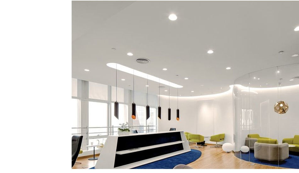 White Ceiling LED Recessed Downlight 7W 12W 18W Dimmable Spot Down Light Aluminum AC Kitchen Lamp COB Foyer Lighting Round Lamp