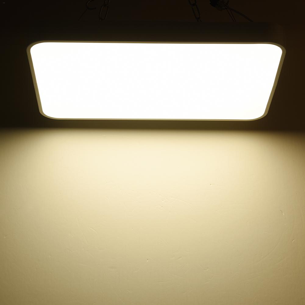 Ultra Thin Square LED Panel Light 72W LED Surface Ceiling Downlight Lamp For Bathroom Kitchen Living Lamp Day/Warm White Dimmable