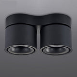 Dimmable Super Bright Rotating LED Downlights 20W 24W 30W 36W COB LED Ceiling Spot Lights AC110-220V LED Wall Lamp Indoor Lighting