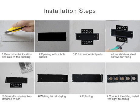 LED Downlights 5W 10W 15W Frameless Ceiling Embedded Pure Aluminum Profile Linear flush mounting Downlight Recessed Focus Dimming led Bar Light