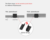 LED Downlights 5W 10W 15W Frameless Ceiling Embedded Pure Aluminum Profile Linear flush mounting Downlight Recessed Focus Dimming led Bar Light