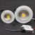 LED Downlight 10pcs/lot Dimmable LED Downlight 5W 7W 9W 12W 85-265V COB LED spot light COB Spot Recessed lamp Light Bulb