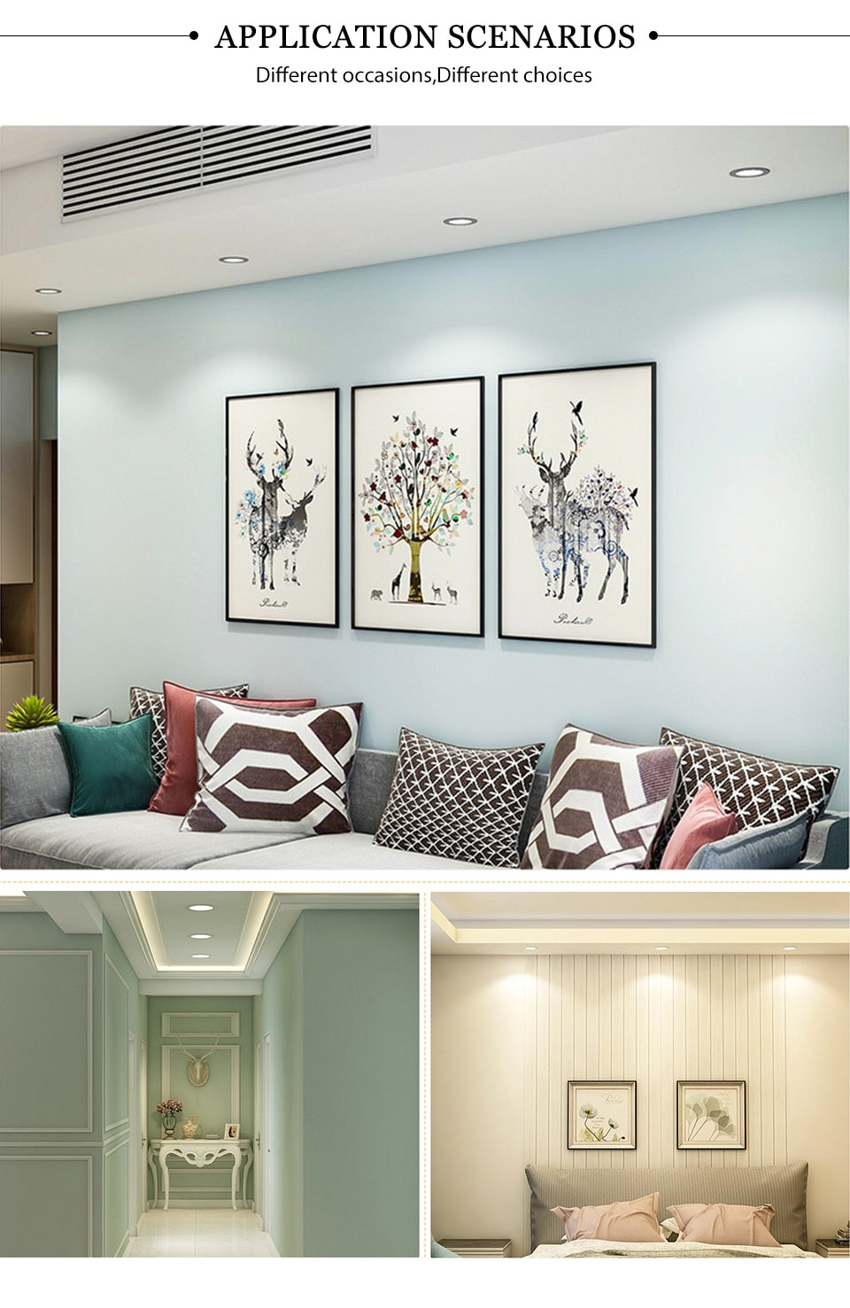 LED Downlight AC 220V 230V 240V White Body Ceiling light 5W 9W 12W 15W 18W Lampada Led spotlight for Bedroom room