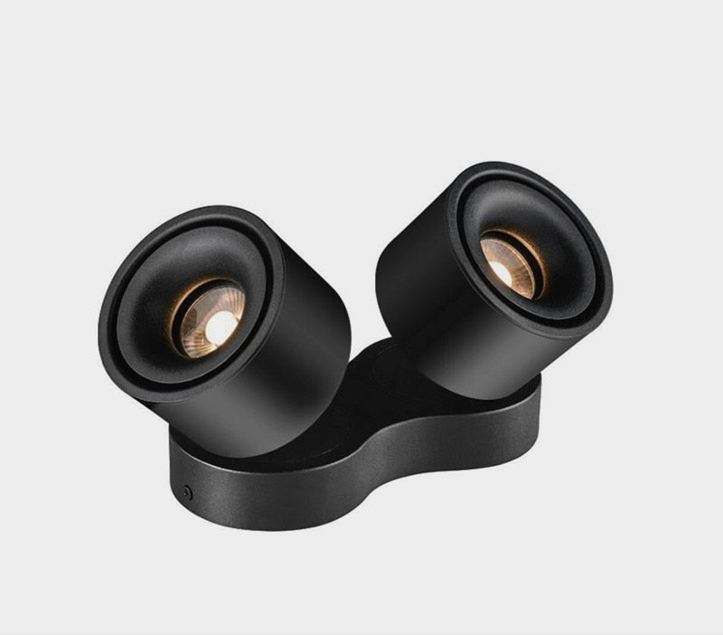 Dimmable Folding Rotating 360° LED Downlights 14W 20W 30W COB LED Ceiling Spot Lights AC85~265V LED Wall Lamps Indoor Lighting