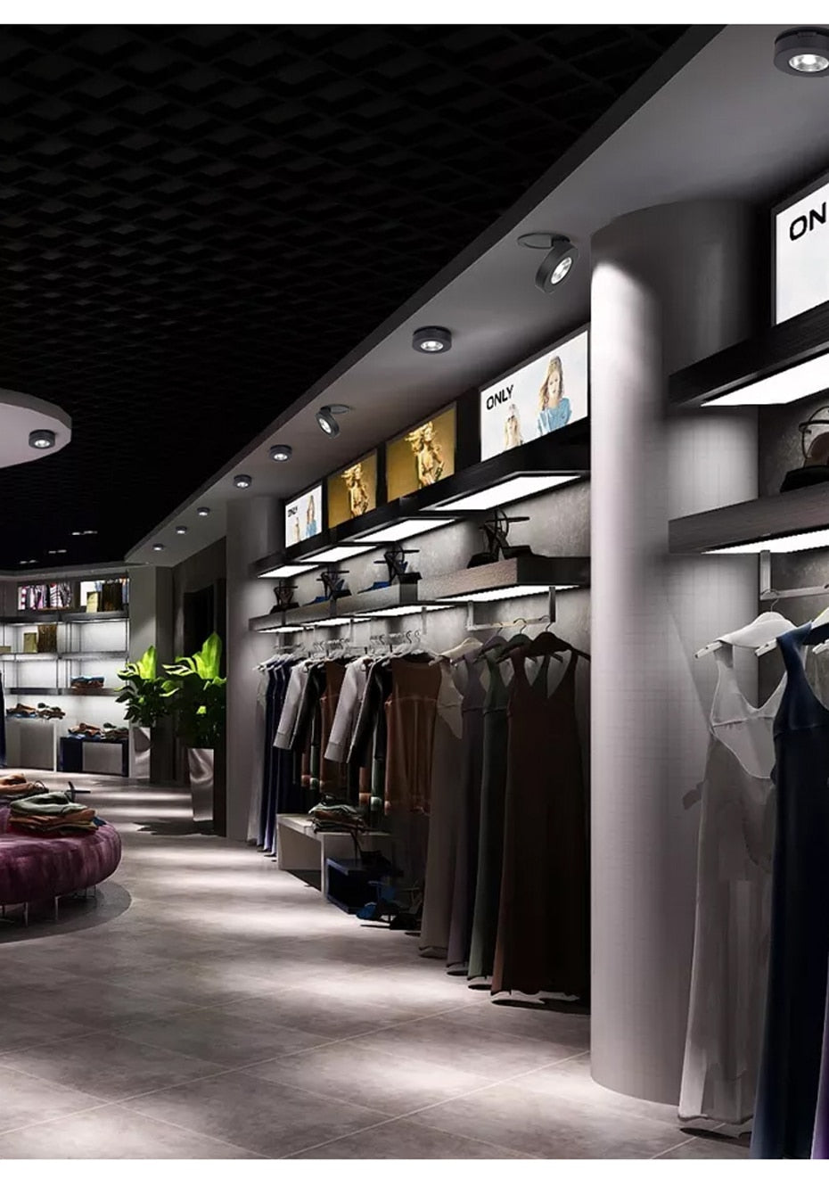 Angle Adjustable LED Ceiling Recessed Downlight 360 Degree Rotatable 3W 5W 7W 10W Ceiling Spot Light 3000K/4000K/6000K 220V