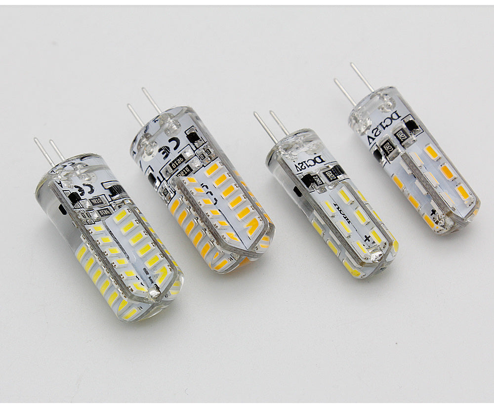 G4 LED Bulb Lamp SMD 3014 DC 12V AC 220V White/Warm White Light replace 10W 20W 30W Halogen Spotlight Chandelier