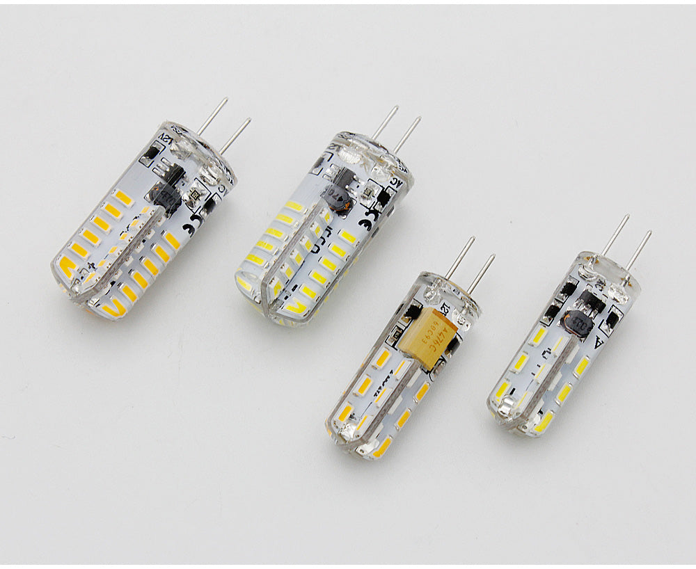 G4 LED Bulb Lamp SMD 3014 DC 12V AC 220V White/Warm White Light replace 10W 20W 30W Halogen Spotlight Chandelier
