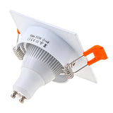 10PCS Black White Silver Round Recessed LED Ceiling Light Adjustable Frame MR16 GU10 Bulb Fixture Downlight Holder Cutout 65mm - LED Lights For Sale : Affordable LED Solutions : Wholesale Prices