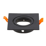 10PCS Black White Silver Round Recessed LED Ceiling Light Adjustable Frame MR16 GU10 Bulb Fixture Downlight Holder Cutout 65mm - LED Lights For Sale : Affordable LED Solutions : Wholesale Prices