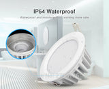 LED 6W RGB+CCT Waterproof led downlights IP54 110V 220v Moistureproof smart Led light recessed led ceiling for living room bathroom