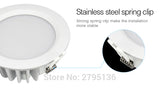 LED 6W RGB+CCT Waterproof led downlights IP54 110V 220v Moistureproof smart Led light recessed led ceiling for living room bathroom