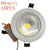 Recessed LED Ceiling Downlight 5W 7W 10W 15W 20W 25W Dimmable COB Down Light Lamp AC85V-265V White/Warm LED Spot light