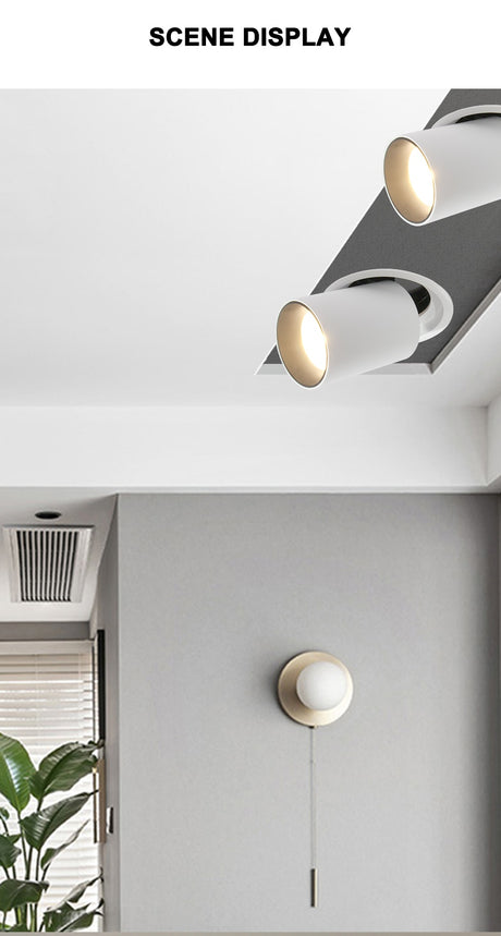  LED Downlight Dimmable 7W 12W Modern Recessed Ceiling Spotlight Artwork Adjustable Loft Décor's Lamps Led Spot Lights