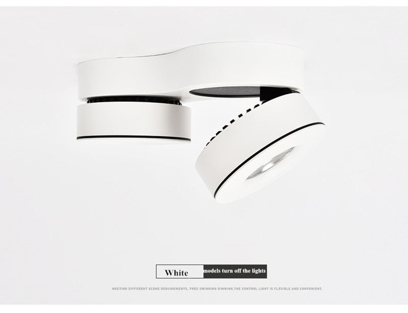 2020 High quality SUPER bright Dimmable Surface Mounted LED Downlights 20W 24W 30W 36W COB LED Ceiling Lamp Spot Lights AC110-220V